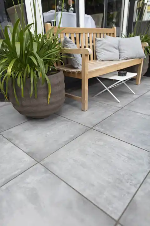 GeoCeramica Concreet Smoke 60x60x4 cm - Direct beschikbaar