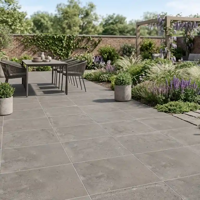 Speciale deal | Keramiek Tegel Stones Slate Piombo 60x60x2 cm