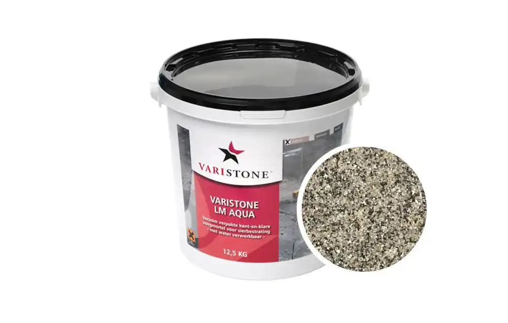 Varistone Lm Aqua Steengrijs Voegmortel 12,5 kg - Spoedlevering
