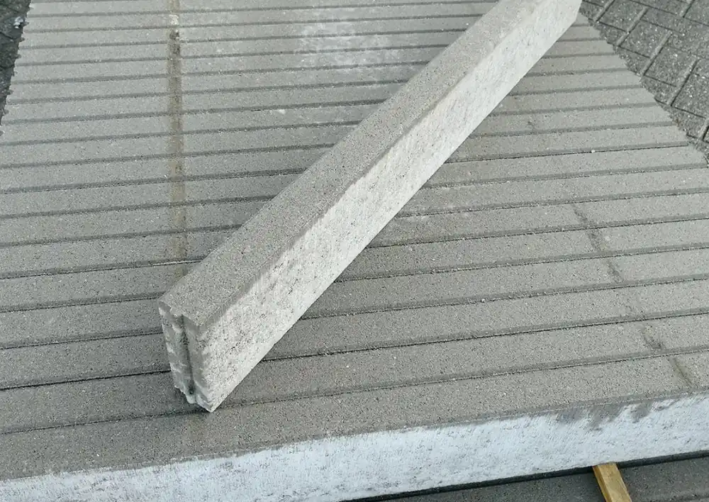 Direct van de fabrikant - Opsluitband Grijs 5x15x100 cm