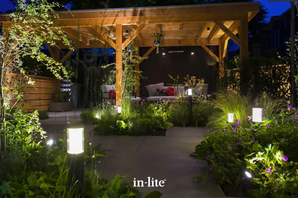 In-lite hoge staande lamp LIV DARK - Actie
