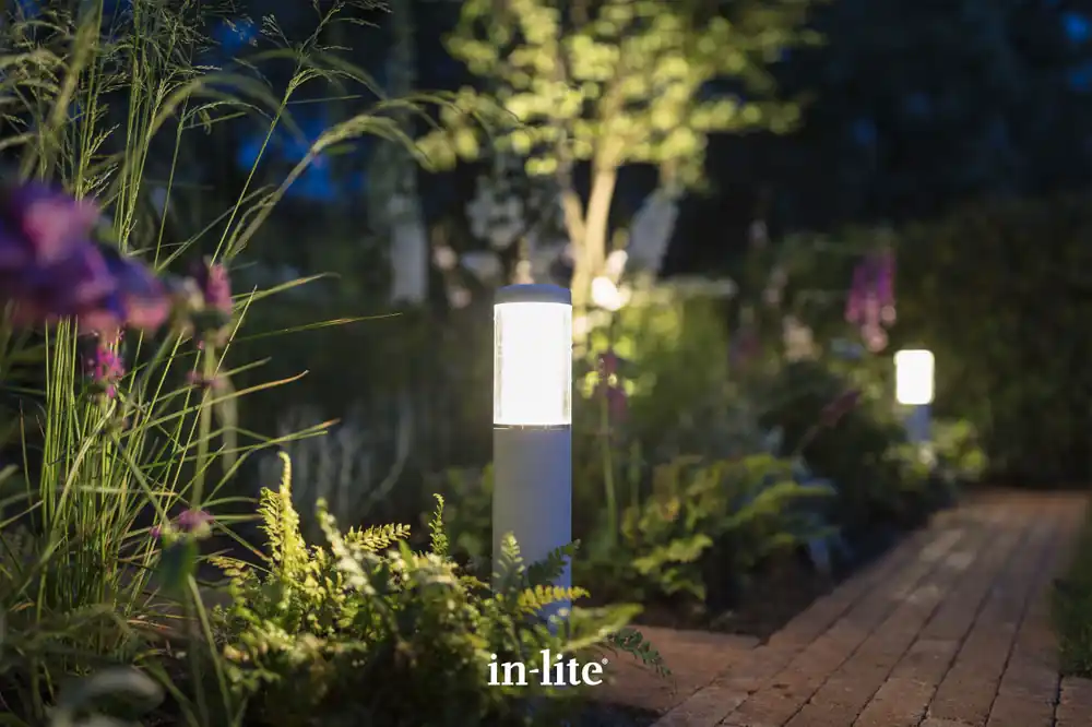 In-lite staande lamp LIV LOW ROSE SILVER 12V - Opruiming