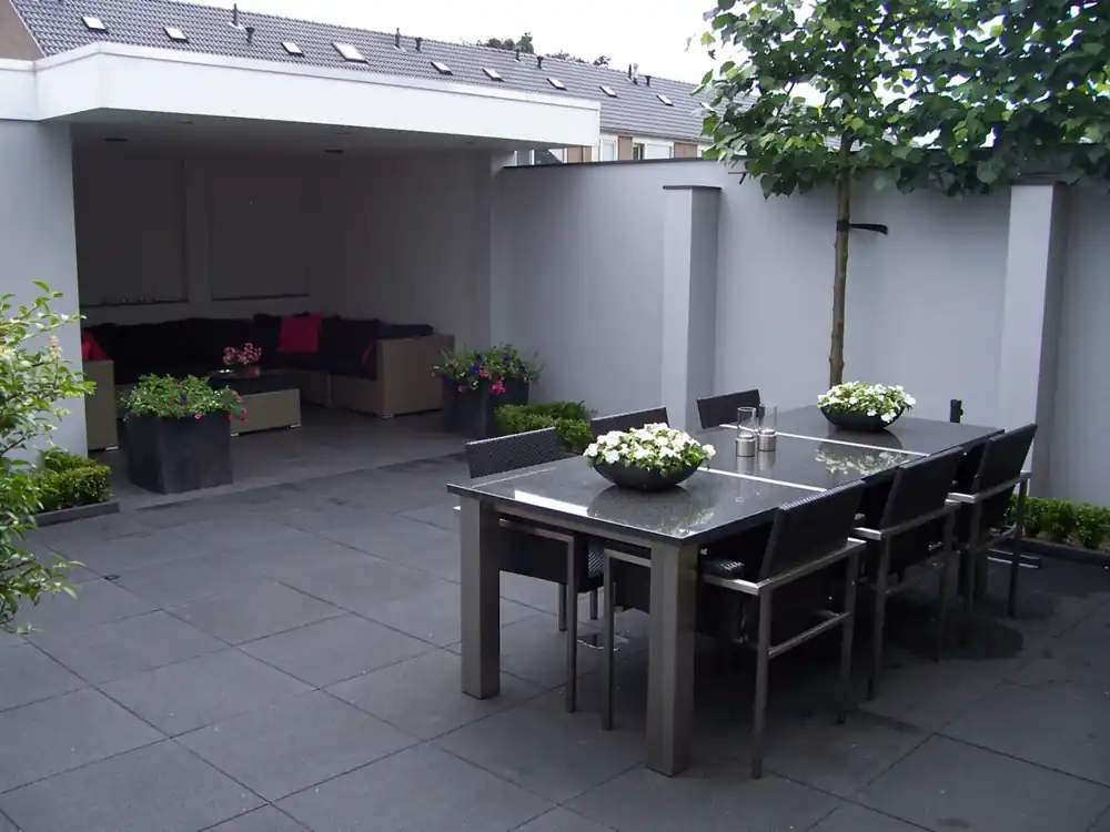 TerrasTegel+ Nero 60x60x4 cm | Extra voordeel