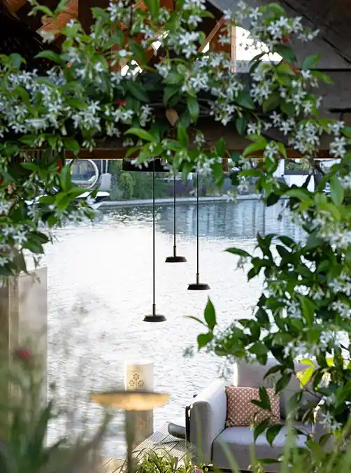 In-lite hanglamp SWAY PENDANT PEARL GREY - Flitsaanbieding