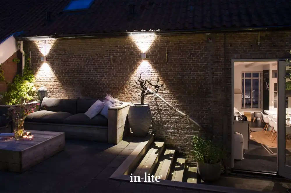 In-lite wandlamp ACE UP-DOWN WHITE 230V | Actie