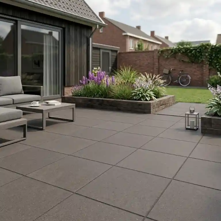 Direct kopen - GeoCeramica Solid Agate Grey 60x60x4 cm