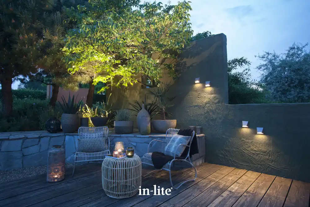 Meest verkocht - In-lite wandlamp WEDGE ROSE SILVER
