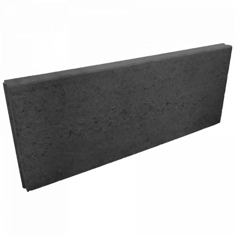Veel voordeel - Opsluitband 7x40x100 cm Antraciet