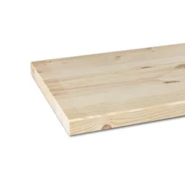 Grenen kastplank 235x30cm 28mm FSC - Eenvoudig retourneren