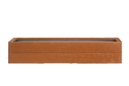 Profiteer nu - Plantenbak Modulair Corten 240x120x28 cm
