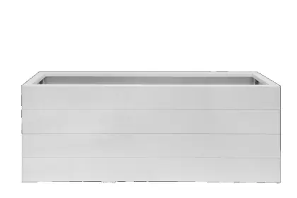 Plantenbak Modulair Wit 90x60x56 cm | Topprijs