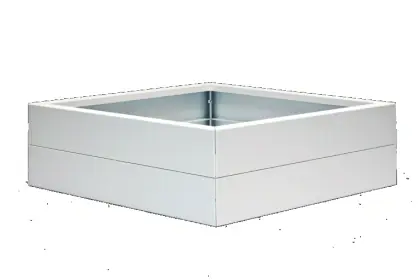 Plantenbak Modulair Wit 90x90x28 cm - Scherpe prijs
