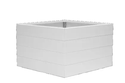 Plantenbak Modulair Wit 90x90x56 cm | Flitsaanbieding