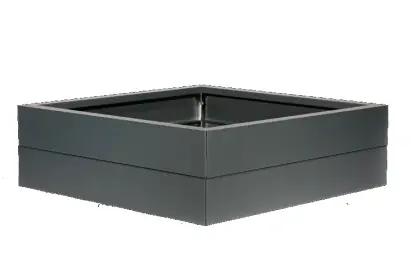 Wees er snel bij - Plantenbak Modulair Antraciet 90x90x28 cm