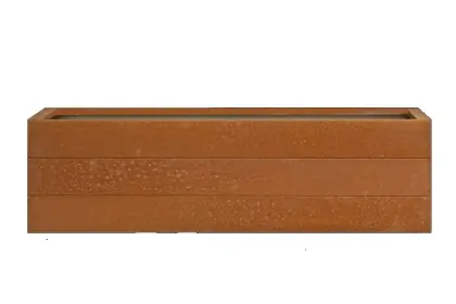 Aanbieding loopt bijna af - Plantenbak Modulair Corten 90x30x42 cm
