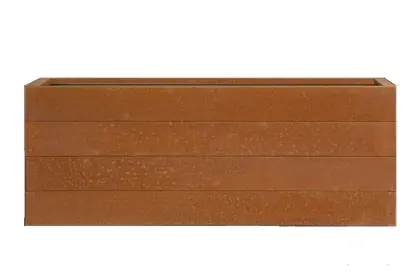 Aanrader - Plantenbak Modulair Corten 90x60x56 cm