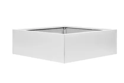 Aanbieding | Plantenbak Vlak Wit 210x210x60 cm