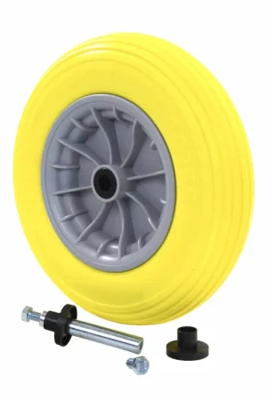 Voordeelprijs - TENTE Easy Go kruiwagen- en bolderkarwiel, anti lek, diam. 400 mm, as 20 mm, naafl. 129 mm