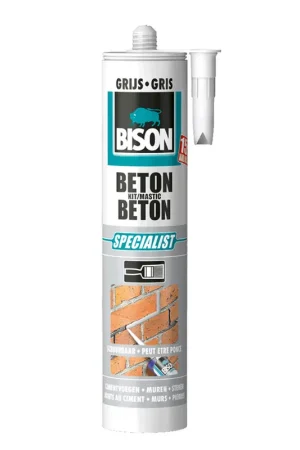 Actieprijs | Bison beton kit, gijs, koker à 310 ml