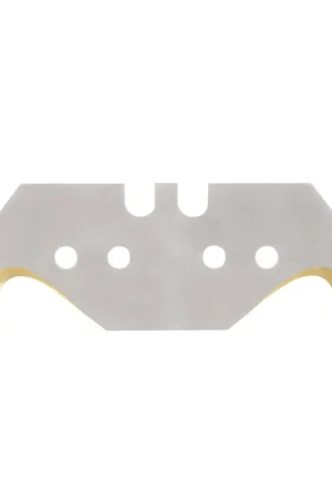 Superprijs - Tecwerk haakmes, titanium, 48,2 x 18,7 x 0,65 mm, verpakking à 10 stuks