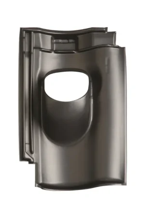 Ubbink dakdoorvoerpan, Nelskamp - NH, kunststof, 131 mm, 1-pans, zwart, dakhelling 25 - 45° | Erg populair