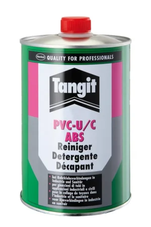 Tangit reiniger voor pvc-u, pvc c en abs lijmverbindingen, blik à 1000 ml - Net binnen