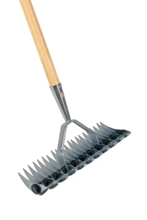 Direct van de fabrikant - Talen Tools verticuteerhark, 340 x 120 mm, 21-tands, steellengte 160 cm