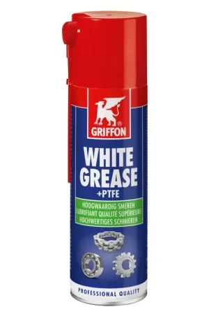 Gratis retourneren - Griffon White Grease, spuitbaar vet, spuitbus à 300 ml