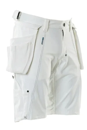Mascot Advanced werkbroek, short, wit, maat 42 | Trending