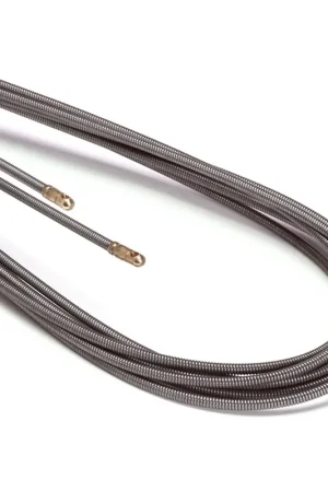 Wymefa Ideaal trekveer met binnenkabel (1,3 mm dik), blank staal, Ø 5,2 mm, l = 20 m - Premium