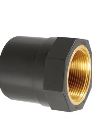 Nieuw gelanceerd | System‘O schroefstuk, cpvc, uitwendig/inwendig lijm x messing binnendraad, 75/63 mm x 2"