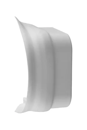 Canalit aansluitstuk, met flexibele rand, pvc, 90 x 65 mm, wit | Meest verkocht
