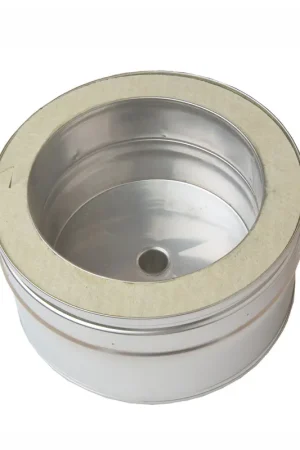 Dinak DW, verticale rookgasafvoerkap, met afvoer, type 061, 180 mm | Premiumkwaliteit