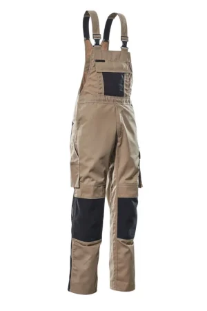 Mascot Augsburg Amerikaanse overall, lichtkhaki/zwart, L76, maat 46 | Klantfavoriet