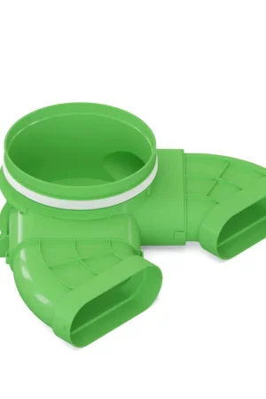 Duco aansluitstuk stijgleiding, type DucoFlex, rond, 1x d = 200 mm, 2x ovaal | Veel gekozen