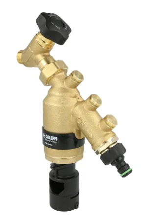 Caleffi terugstroombeveiliging, messing, 2x buitendraad, BA beveiliging, type 580, ½" x ¾" - Sale