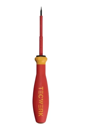 Tecwerk schroevendraaier, sleuf, VDE geïsoleerd, l = 205 mm, lemmet = 3 x 100 mm | Voeg toe aan winkelwagen