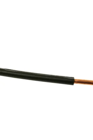 Outlet - TKF installatiedraad, VD, H07V-U Eca, 1,5 mm², zwart, doos à 100 m