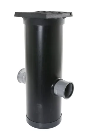 Maspla perssapput met afsluitkap en gy deksel, pvc, 315 mm, h = 900 mm, hoogte aansluiting 350 mm - Hoge kwaliteit
