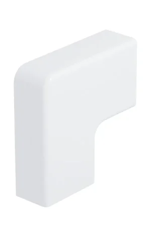 Veilig betalen - OBO platte hoek, type WDK 13025, wit
