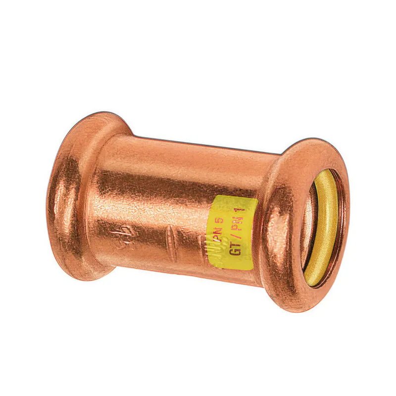 Sanha Press Gas koppeling, koper, 2x pers, 15 mm | Erg populair