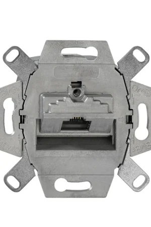ABB Busch-Jaeger datacontactdoos, 1-voudig, RJ45, CAT 6A ISO | Outlet