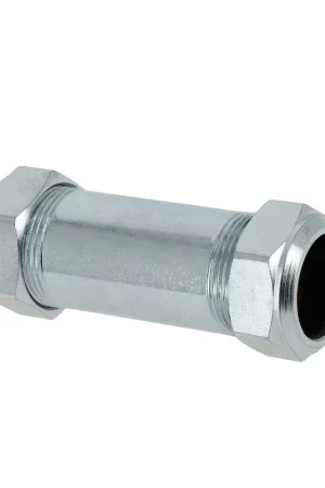 Bonfix overschuifkoppeling, staal verzinkt, 2x knel, 28 mm | Direct van de fabrikant