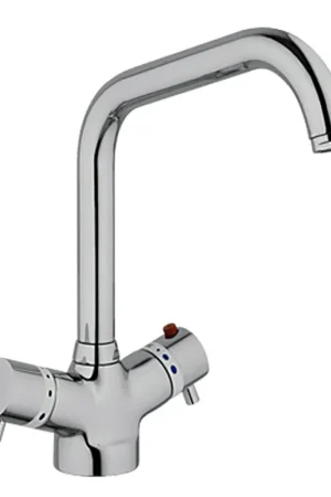 Rada thermostaatkraan, type 9006, 3/8", chroom, 1-gats | Hoge kwaliteit