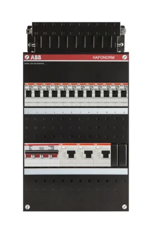 ABB HAD groepenkast, 3-f, HS 4-p, 40A, 12 gr. achter 3x ALS 30 mA, 220 x 330 mm - Actie loopt bijna af