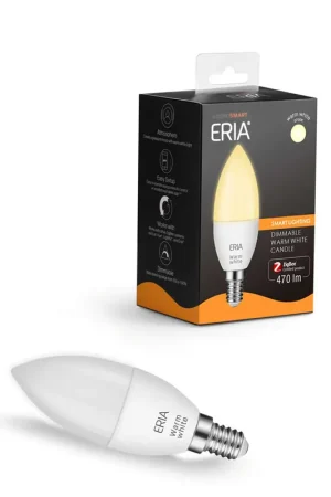 AduroSmart ERIA® Warm White lamp, E14 fitting, 6 W - Mis het niet