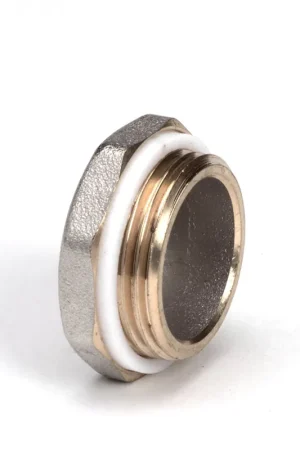 Aanbieding loopt bijna af | Uponor blindstop voor S-verdeler, Uni-C, messing gecoat, 1x buitendraad, 1"