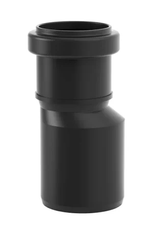 Valsir Blackfire HT verloopstuk, excentrisch, manchet x spie, pp, 90 x 110 mm | Topdeal
