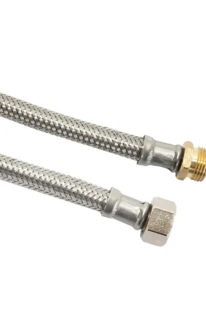 Bespaar meer - Fixaflex flexibele aansluitslang, epdm, binnendraad x buitendraad, EN13618, DN8, 3/8" x M10, l =45cm