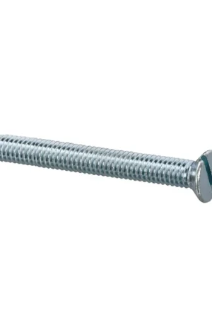Metaalschroef, gegalvaniseerd, voor gootbeugel met tapgat, M6 x 10 mm | Snelle verzending